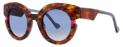 FACE A FACE KIMONO 1 Frame DIGITAL TORTOISE Lens BLUE GRADIENT