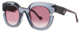 FACE A FACE KIMONO 2 Frame BLUE GREY Lens ROSE