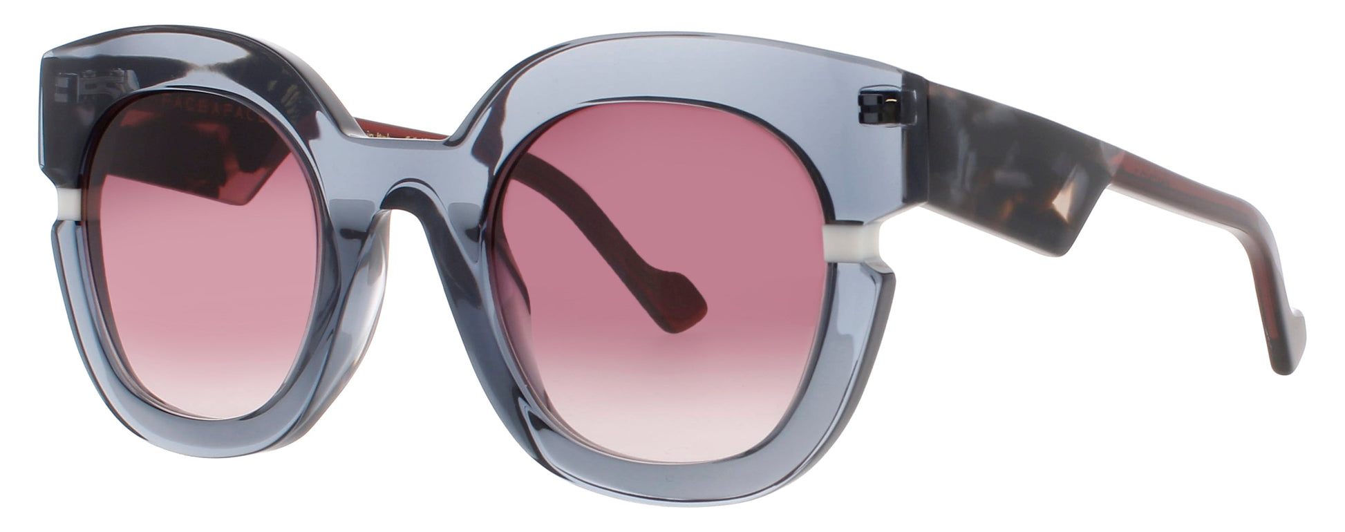 FACE A FACE KIMONO 2 Frame BLUE GREY Lens ROSE