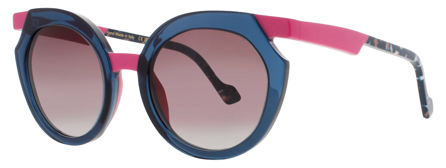 FACE A FACE NINNA 1 Frame TRANSPARENT OIL GREY Lens BROWN TINT