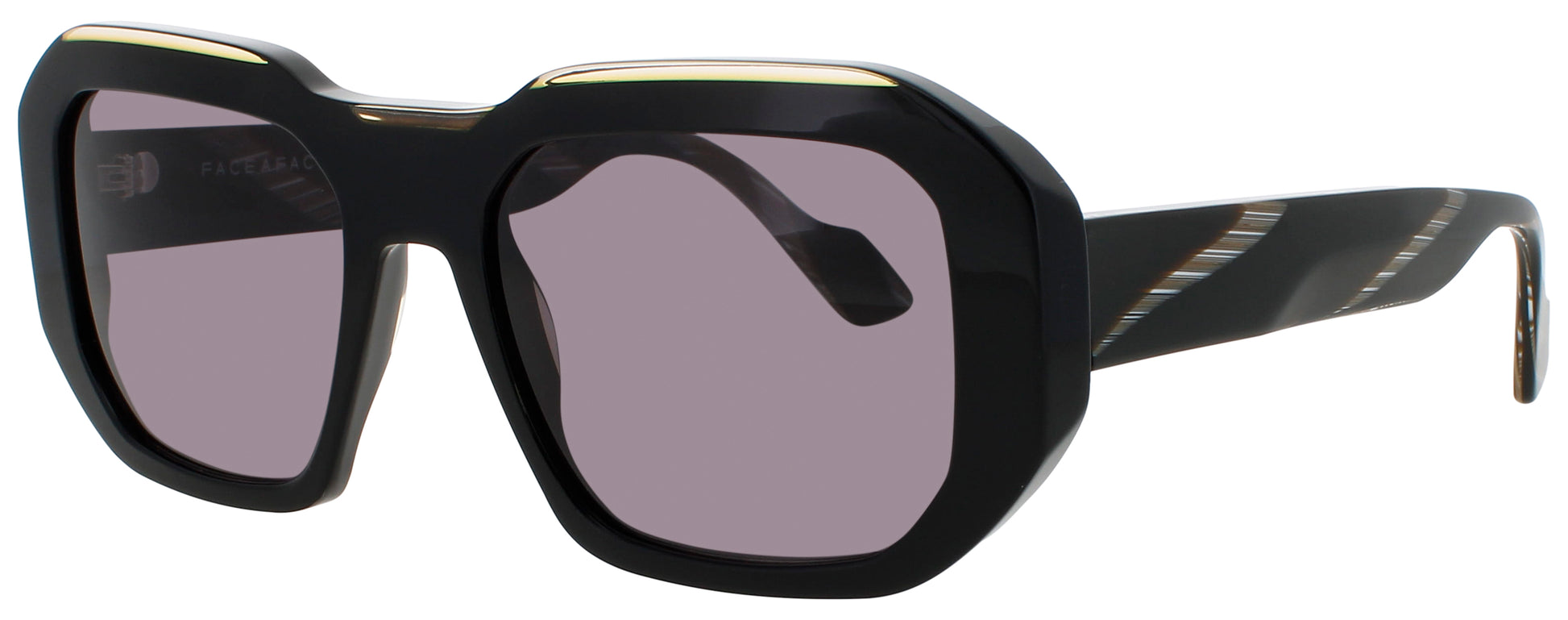 FACE A FACE SHIRO 2 Frame BLACK Lens DARK GREY