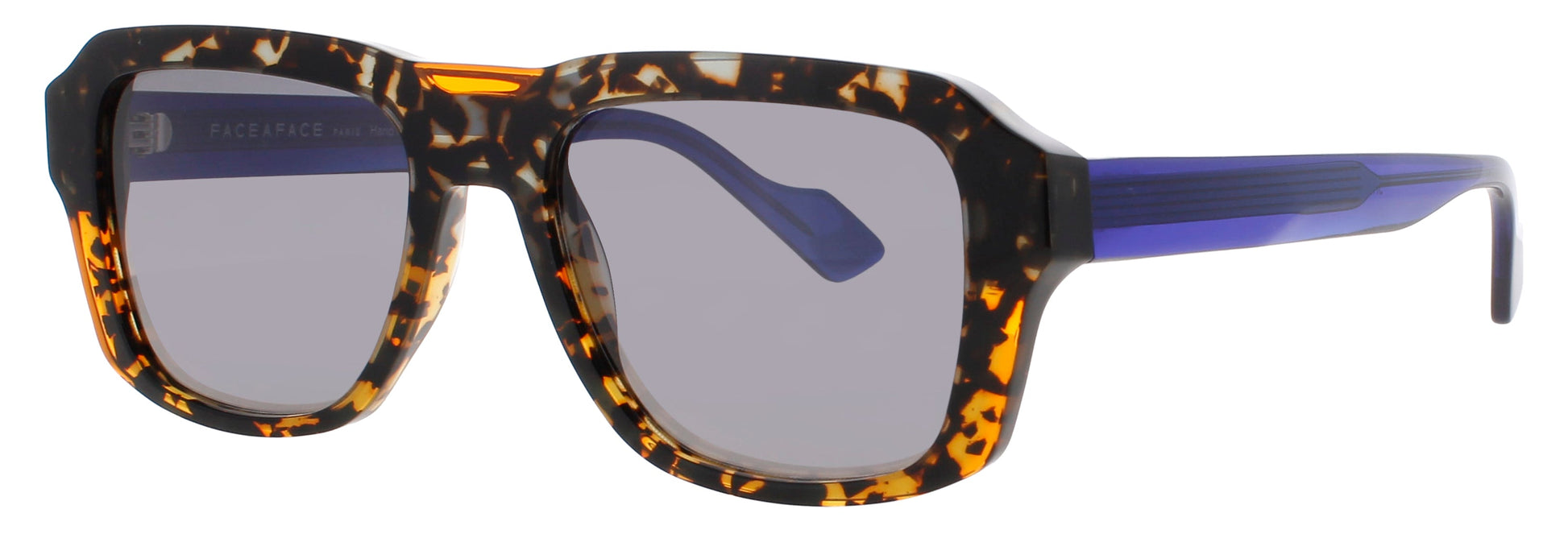 FACE A FACE SHIRO 2 Frame TORTOISE DUO MUSTARD Lens SMOKE