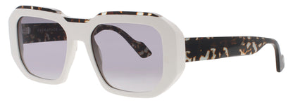 FACE A FACE SHIRO 3 Frame WHITE Lens GREY GRADIENT