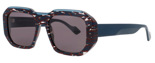 FACE A FACE SHIRO-3 Frame BURGUNDY MAZE Lens GREY