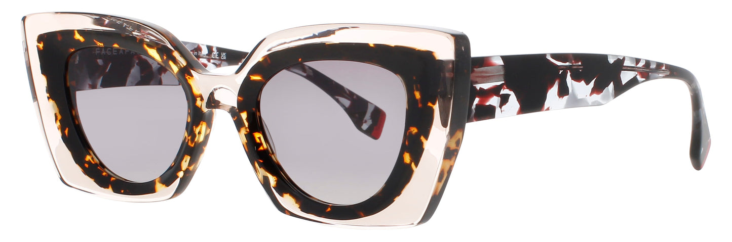 FACE A FACE HALOS 1 Frame SPOTTED TORTOISE Lens PURPLE TINT