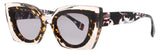 FACE A FACE HALOS 1 Frame SPOTTED TORTOISE Lens PURPLE TINT