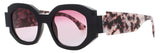 FACE A FACE NOTCHI 1 Frame BLACK Lens ROSE GRADIENT