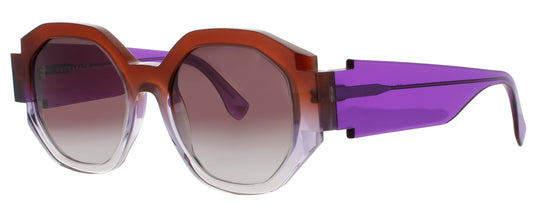 FACE A FACE NOTCHI-2 Frame GRADIENT BROWN LILAC GREY Lens BROWN GRADIENT