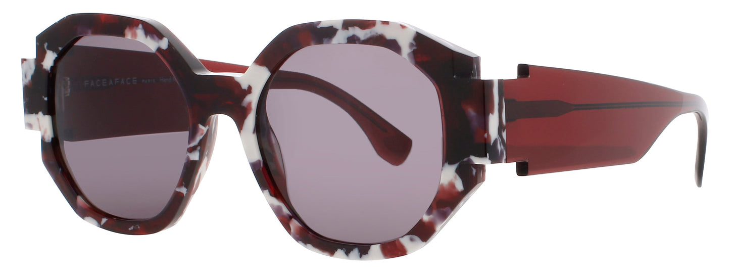 FACE A FACE NOTCHI 2 Frame PLUM CLOUD Lens PURPLE TINT