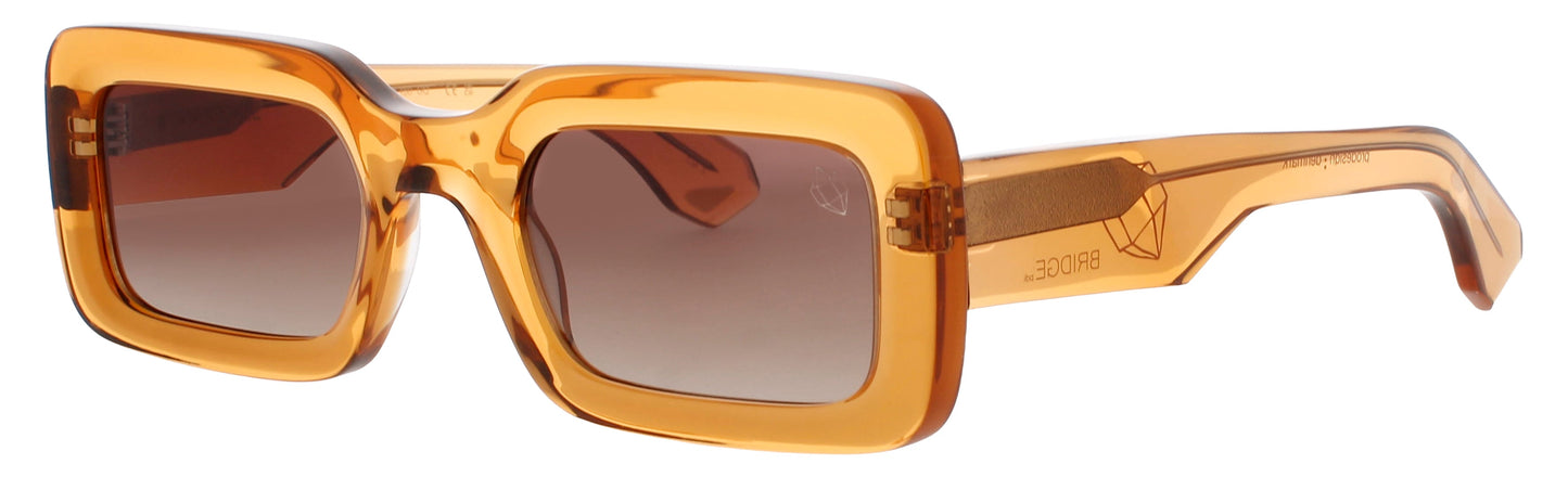 PRODESIGN MOONSTONE Frame BROWN TRANSPARENT Lens BROWN GRADIENT