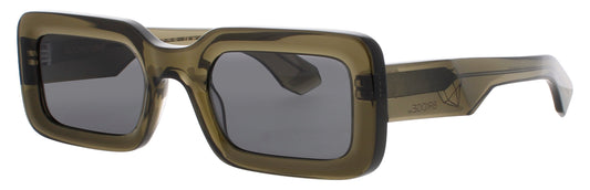 PRODESIGN MOONSTONE Frame GREEN DARK TRANSPARENT Lens SMOKE