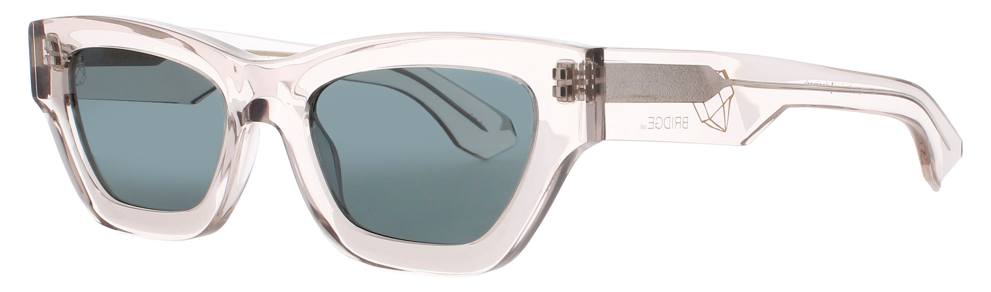 PRODESIGN TIGEREYE Frame GREY LIGHT TRANSPARENT Lens BLUE TINT
