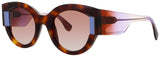 FACE A FACE KAKEMO 1 Frame MEDIUM TORTOISE Lens BROWN GRADIENT
