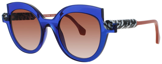 FACE A FACE SOTSAS 1 Frame ULTRA BLUE TRANSPARENT Lens BROWN GRADIENT