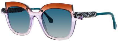 FACE A FACE SOTSAS 2 Frame GRADIENT PERRY BROWN Lens BLUE GRADIENT