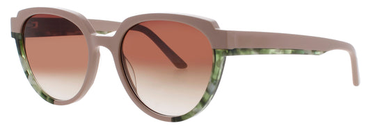 PRODESIGN SOMMER-1 Frame CREME Lens BROWN GRADIENT