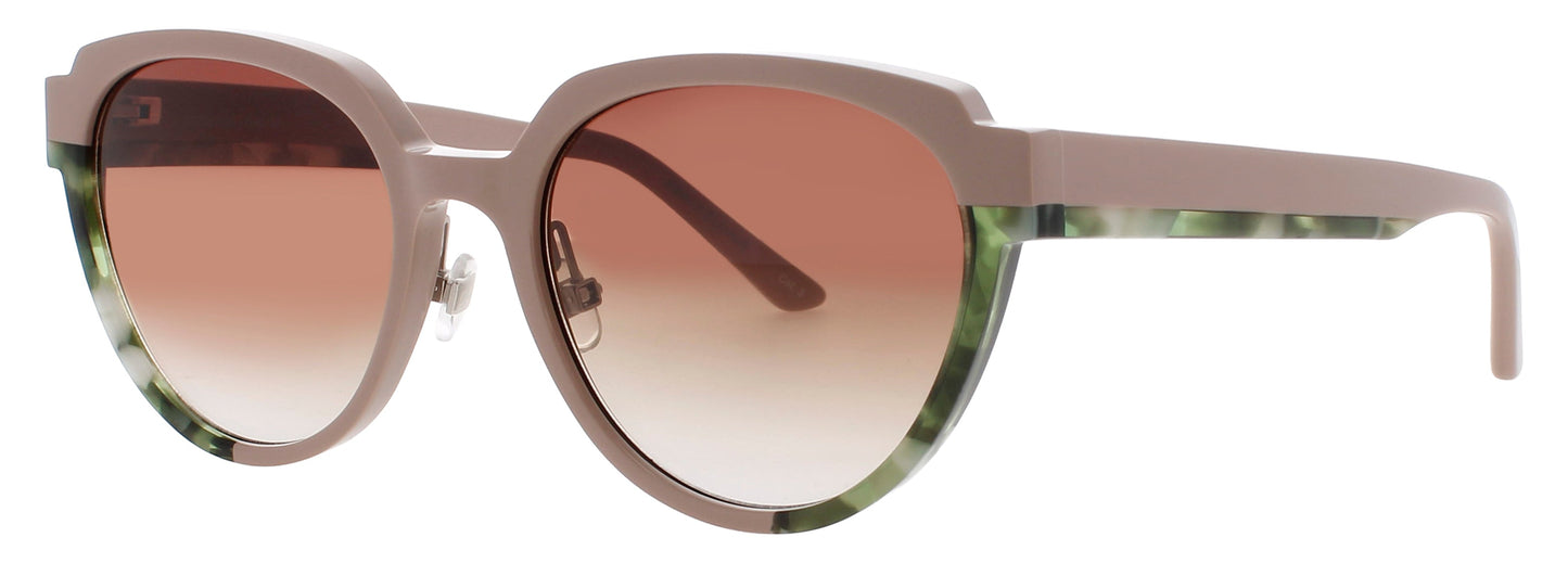 PRODESIGN SOMMER-1 Frame CREME Lens BROWN GRADIENT