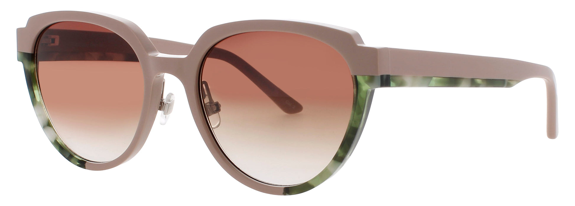 PRODESIGN SOMMER-1 Frame CREME Lens BROWN GRADIENT
