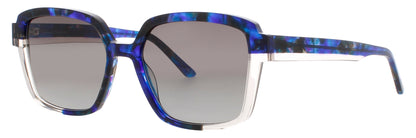 PRODESIGN SOMMER-2 Frame BLUE Lens SMOKE GRADIENT