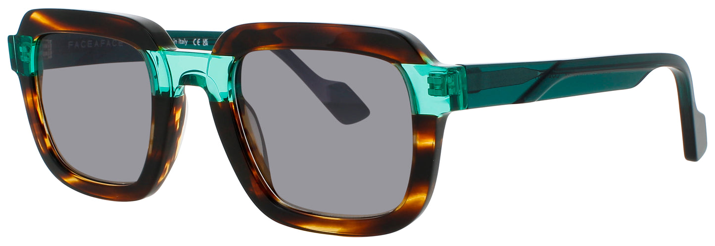 FACE A FACE BLANK 2 Frame BLAZE TORTOISE Lens GREY