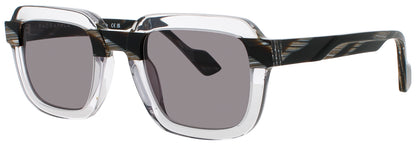 FACE A FACE BLANK 2 Frame GREY TRANSPARENT Lens GREY
