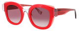 FACE A FACE LAYER 1 Frame FLUORESCENT RED Lens GRADIENT LIGHT ROSE