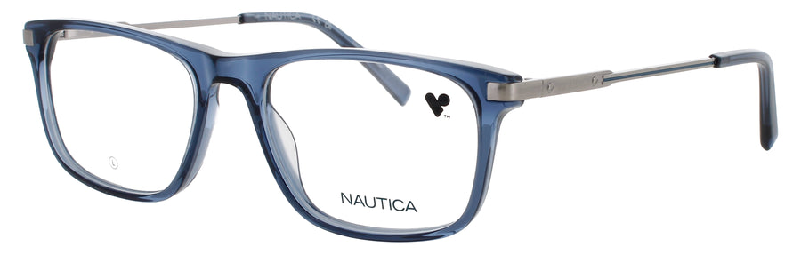 NAUTICA N8197 Frame CRYSTAL NAVY Lens DEMO