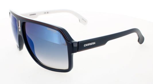 CARRERA 1001/S Frame BLUE RED Lens GREY GRADIENT NON-POLARIZED