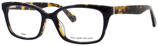 KATE SPADE JERI Frame BLUE HAVANA Lens DEMO