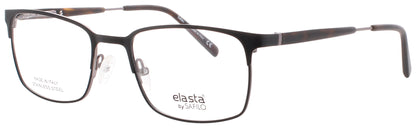 ELASTA E-7222 Frame BROWN RUTHENIUM Lens DEMO