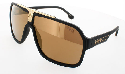 CARRERA 1014/S Frame MATTE BLACK GOLD Lens GOLD