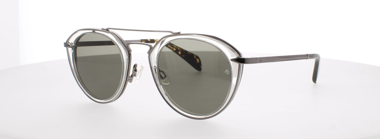 RAG & BONE 1017/S Frame crystal grey Lens Dark grey  