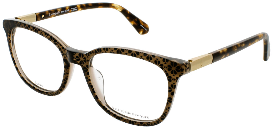 KATE SPADE JALISHA Frame BROWN PATTERN Lens DEMO