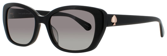 KATE SPADE KENZIE/G/S Frame BLACK Lens GREY POLARIZED