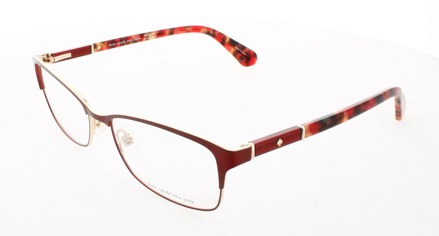 KATE SPADE LAURIANNE Frame MATTE BRICK HAVANA Lens DEMO