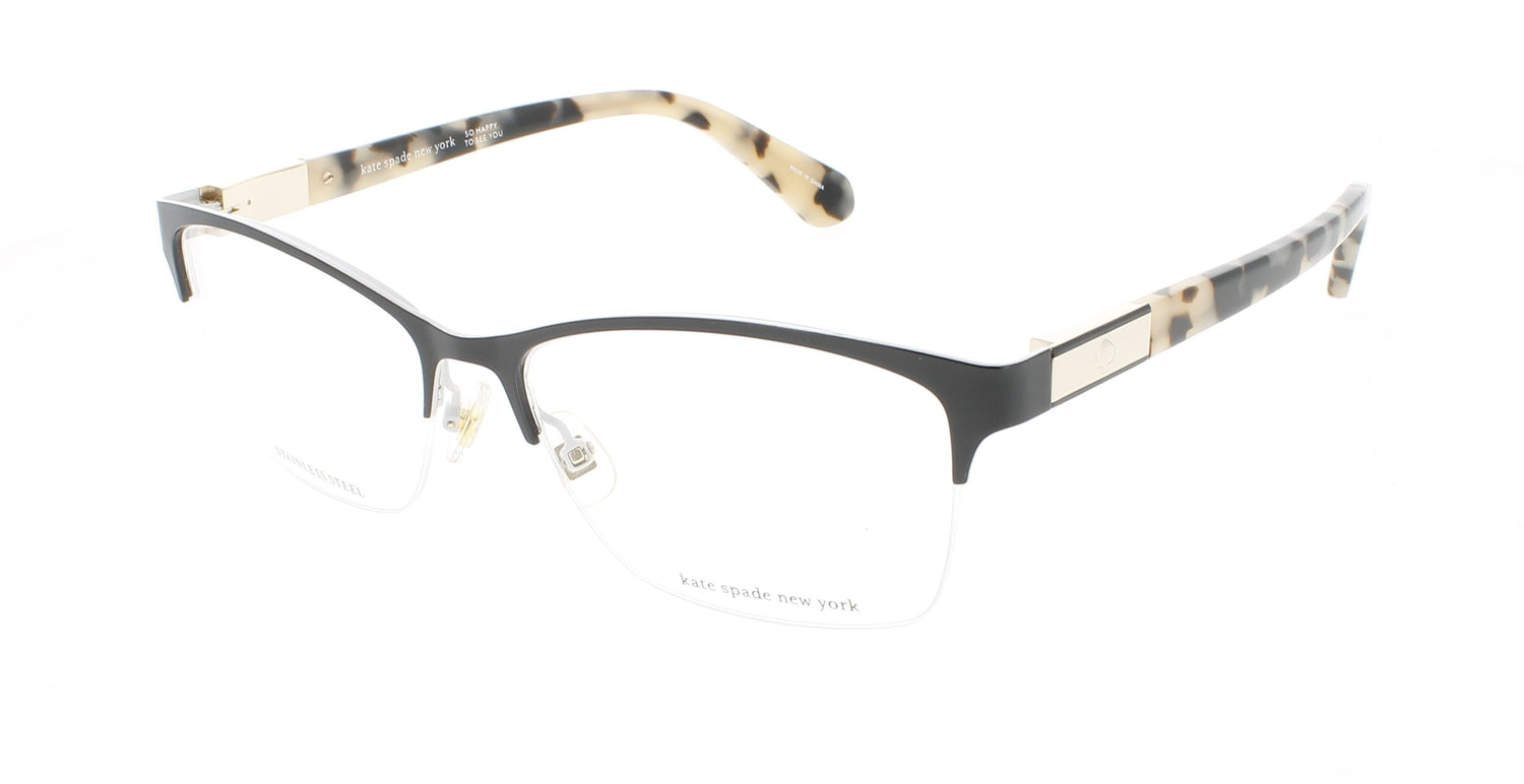 KATE SPADE GLORIANNE Frame BLACK HAVANA Lens DEMO