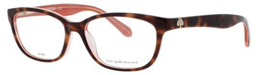 KATE SPADE BRYLIE Frame CORAL / HAVANA Lens DEMO