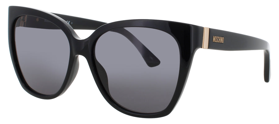 MOSCHINO MOS066/S Frame BLACK Lens SMOKE