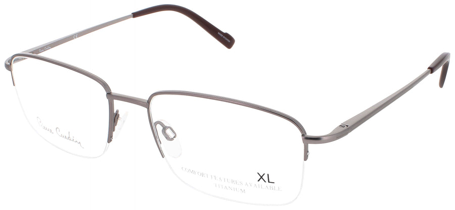PIERRE CARDIN PC 6869 Frame MATTE DARK RUTHENIUM Lens DEMO