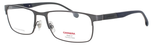 CARRERA 8849 Frame MATTE RUTHENIUM/BLUE Lens DEMO