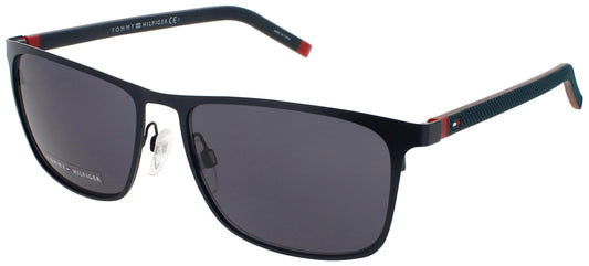 TOMMY HILFIGER TH 1716/S Frame MATTE BLUE RED Lens GREY