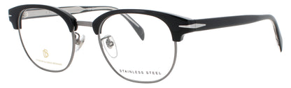 DAVID BECKHAM 1012 Frame BLACK / SILVER Lens DEMO