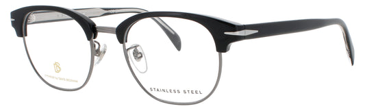 DAVID BECKHAM 1012 Frame BLACK / SILVER Lens DEMO