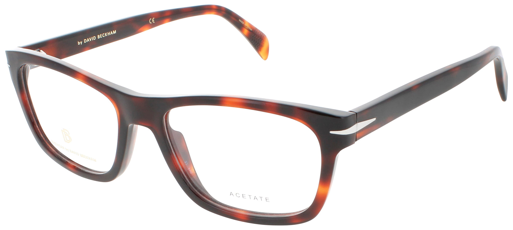 DAVID BECKHAM DB 7011 Frame RED HAVANA Lens DEMO