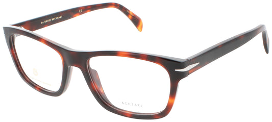 DAVID BECKHAM DB 7011 Frame RED HAVANA Lens DEMO