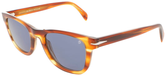 DAVID BECKHAM DB 1006/S Frame BROWN HORN Lens BLUE