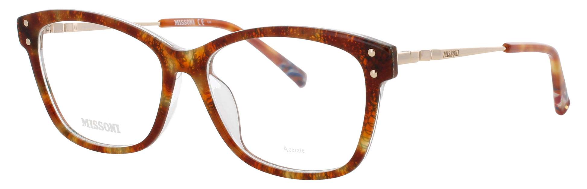 MISSONI MIS-0006 Frame  HAVANA PATTERN GREEN Lens DEMO