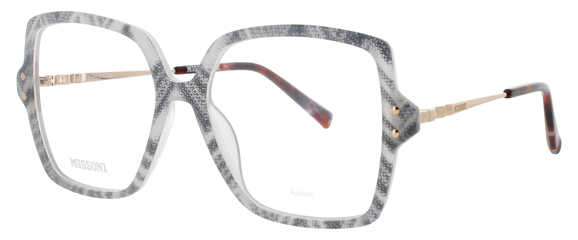 MISSONI MIS-0005 Frame  WHITE BLACK Lens DEMO