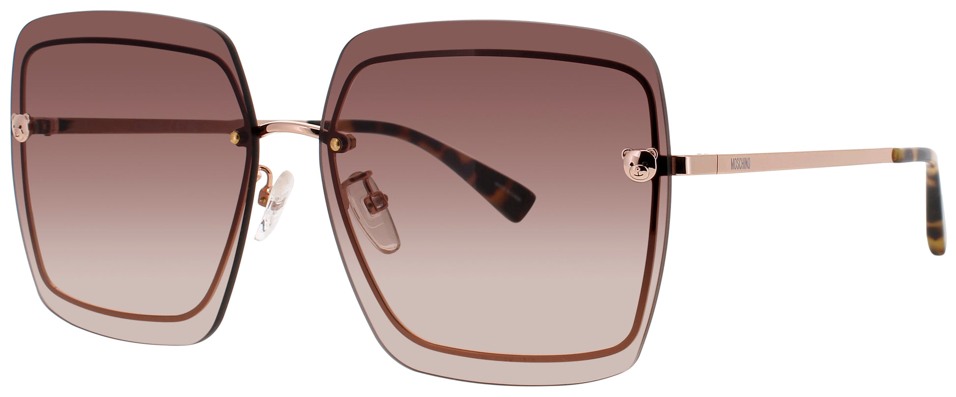 MOSCHINO MOS085/G/S Frame BROWN Lens BROWN