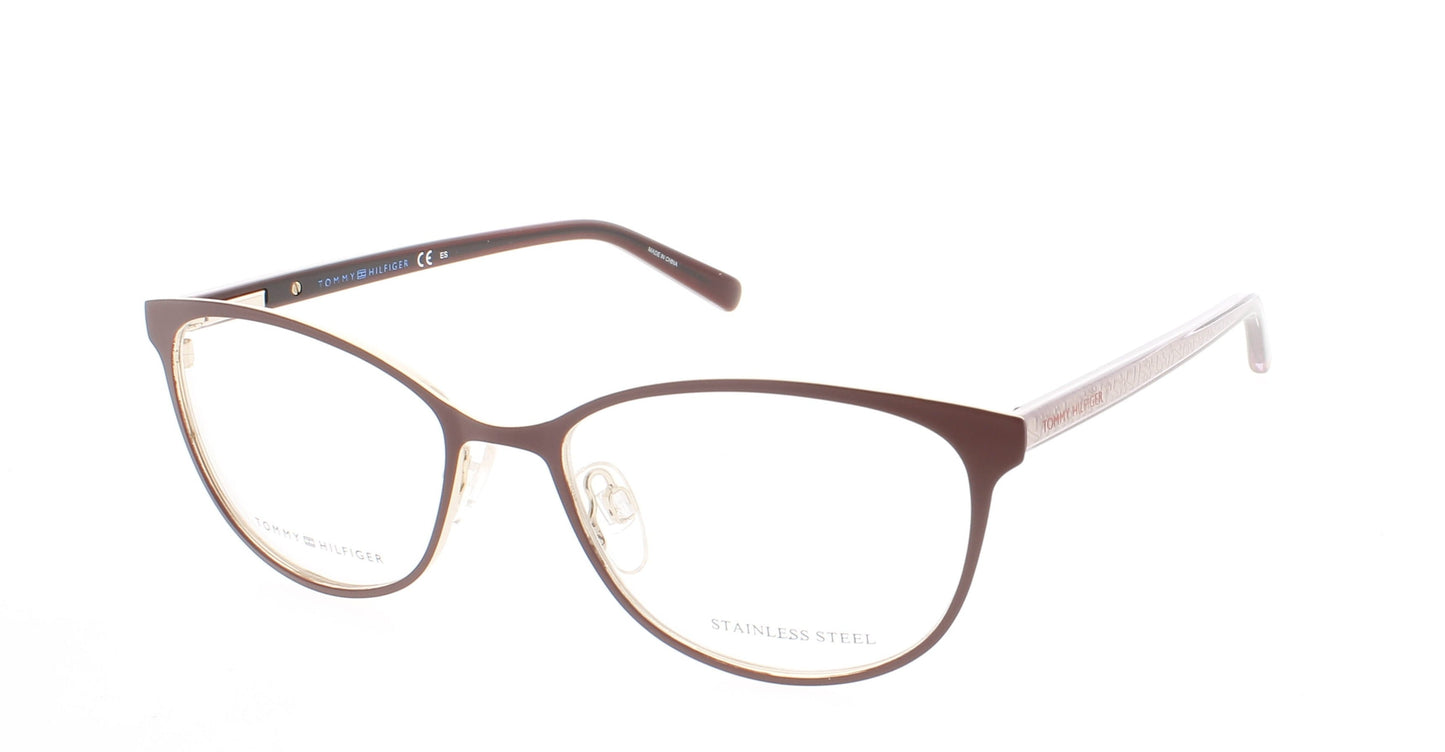 TOMMY HILFIGER TH 1778 Frame RED GLITTER GOLD Lens DEMO